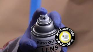 RustOleum Lens Tint Spray  How to Tint Cars Light [upl. by Enomrej493]