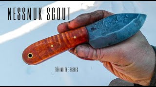 Nessmuk Scout Knife Handle Finishing [upl. by Anaiviv]