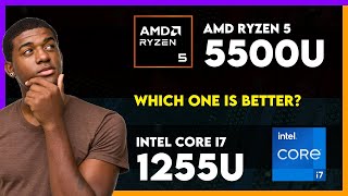 AMD Ryzen 5 5500U vs Intel Core i7 1255U Comparison [upl. by Guimond]