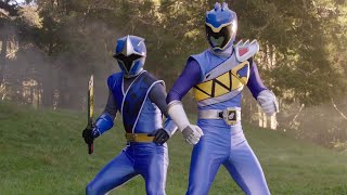 Power Ranger Super Ninja Steel  Preston y Koda se reunen  Especial de navidad [upl. by Nyved]