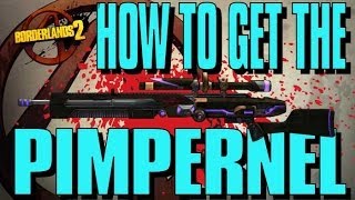 Borderlands 2  HOW TO GET THE PIMPERNEL SNIPER [upl. by Nnylyar429]