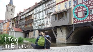 VLOG 8  1 Tag in Erfurt in 5 Minuten Sehenswürdigkeiten und Tipps  Follow us around [upl. by Kamaria583]