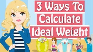 How Much Should I Weigh Calculate Your Ideal Body Weight [upl. by Ilsel990]