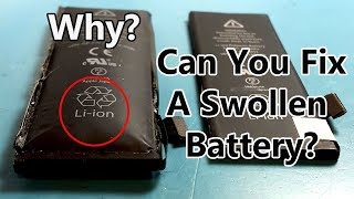 Why Do Batteries Get Swollen Can You Fix A Swollen Phone Battery [upl. by Zabrina]