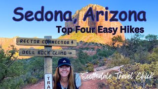 Top Four EasyShort Hikes In Sedona Arizona [upl. by Tressa]