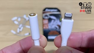 An iPhone HEADPHONE adapter that lasts [upl. by Yllak]