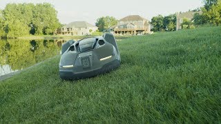 Husqvarna Automower an iOS controlled autonomous mower [upl. by Freedman]