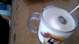 Aerolatte Review Frothing Cold Milk In Under 1 Minute [upl. by Cris453]