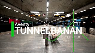 Äventyr i Tunnelbanan del 1 Grön linje i söderort [upl. by Rodman]