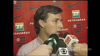 quotO novo técnico do Flamengo é o senhor Waldemarquot [upl. by Robb243]