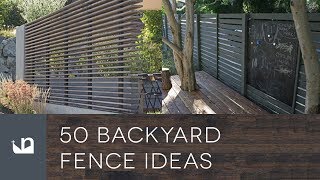 50 Backyard Fence Ideas [upl. by Tybald]