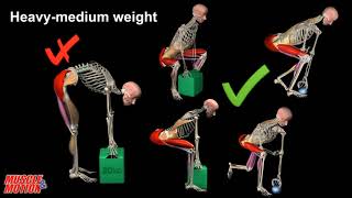 How To Lift Heavy Weight Safely [upl. by Merell]