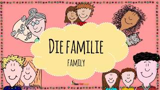 Deutsch lernen  Die Familie family 3 [upl. by Godewyn963]