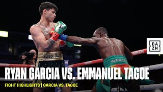 FIGHT HIGHLIGHTS  Ryan Garcia vs Emmanuel Tagoe [upl. by Lladnik]