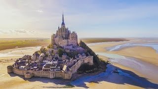 Exploring Incredible ISLAND MONASTERY Mont SaintMichel France [upl. by Matthieu]