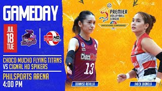 CHOCO MUCHO vs CIGNAL HD SPIKERS l 2023 PVL INVITATIONAL CONFERENCE  JULY 18 2023  400 PM [upl. by Booze]