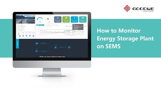 GoodWe Monitoring platform introduction for energy storage system [upl. by Pontias]