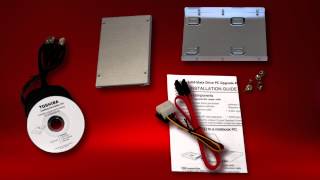 Toshiba HowTo Install SolidState Drive PC Upgrade Kit [upl. by Horst]