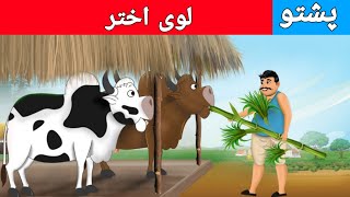 Pashto Cartoon  لوی اختر  Pashto Moral Stories  Fairy Tales [upl. by Ycats843]