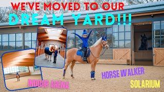 WE HAVE MOVED TO OUR DREAM YARD STATE OF THE ART FOREST OAKS EQUESTRIAN [upl. by Aydiv]