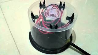 Worlds First Powerful CD Box Air Purifier Ionizer Ion Generator DIY [upl. by Grekin27]