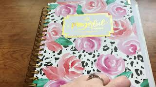 Review and Flip Through of my Prayerful Planner [upl. by Einnos47]