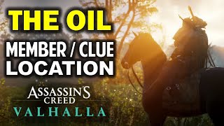 The Oil Order Member amp Clue Location  AC Valhalla Order of the Ancients Guide [upl. by Corly56]