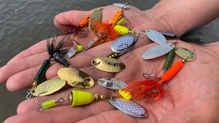 Spinner Fishing For Trout COMPLETE HOW TO GUIDE [upl. by Bibby]