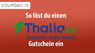 Thalia Gutschein einlösen – So funktioniert’s [upl. by Okoy219]