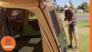 Coleman Instant Up Gold 8P Tent  How to setup amp pack away [upl. by Darrin]