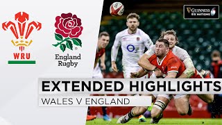 Wales v England  EXTENDED Highlights  Thriller at the Principality  2021 Guinness Six Nations [upl. by Lili]