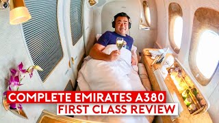 The Complete Emirates A380 First Class Review [upl. by Carmela]