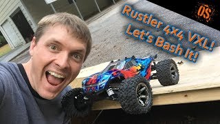 Rustler 4x4 VXL Unboxing and Bashing [upl. by Hoem]