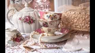 Vintage tea party decorations at home [upl. by Owens]