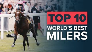 Mile Magic  The 10 Greatest Milers In Horse Racing History  From Frankel amp Winx To Goldikova [upl. by Atalante]