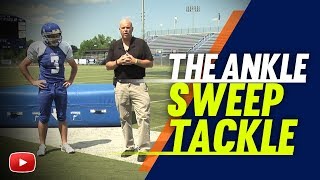 Tackling Skills and Drills  Ankle Sweep Technique featuring Coach Jeff McInerney [upl. by Amsirp]