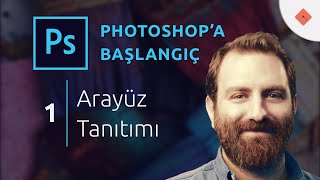 Photoshop Dersleri  Başlangıç 1  Arayüz Tanıtımı amp İlk Çizgimiz [upl. by Dolley]