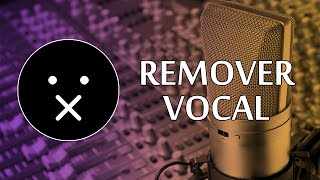 ✂ Tutorial ✂ Como remover a voz e manter o som de fundo [upl. by Kovacs]