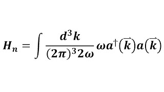 Quantization Of A Free Real Scalar Field  Quantum Field Theory [upl. by Ennaitsirk]